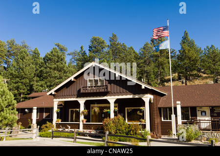 United States, South Dakota, Black Hills, Custer State Park, Legion Lake resort Stock Photo