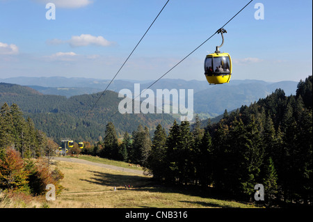 Germany, Black Forest, Schwarzwald, Baden-Wuerttemberg, The Belchen (1414 m), Belchen cable car Stock Photo