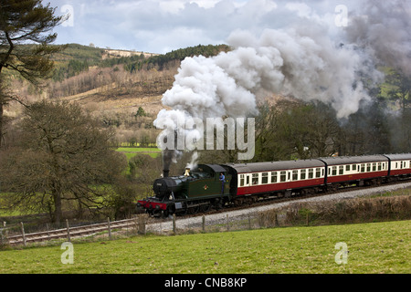 Steam engines at the Bodmin and Wenford Steam Railway Stock Photo - Alamy