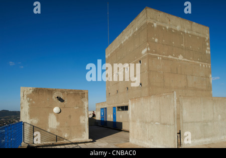 France, Loire, Firminy, Le Corbusier site of Firminy (Firminy Vert), the housing unit Stock Photo