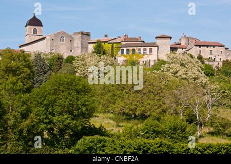 France, Ain, the medieval village of Pérouges, labeled the Most ...