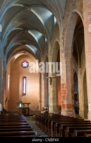 Church of Perouges labelled les Plus beaux Villages de France, Ain ...