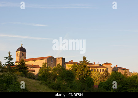 France, Ain, the medieval village of Pérouges, labeled the Most ...