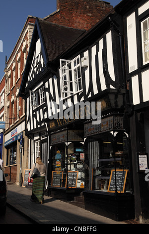 Medieval buildings in Whitchurch, Shropshire Stock Photo