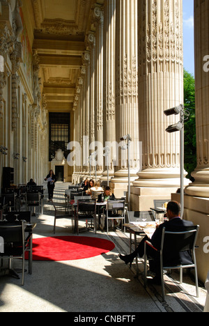 France, Paris, Mini Palais Restaurant inside an wing of the Grand Palais, Avenue Winston Churchill Stock Photo