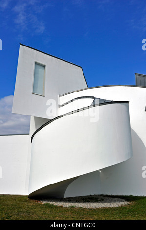 Germany, Baden Wuerttemberg, Weil am Rhein, Vitra Design Museum by architect Frank Gehry Stock Photo