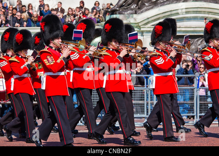 Coldstream guards band Stock Photo