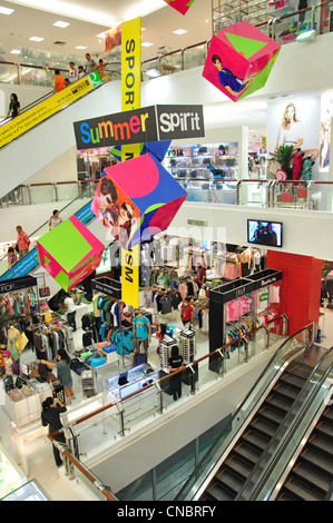 Interior of the Central Plaza Shopping Complex, Udon Thani, Udon Thani Province, Thailand Stock Photo