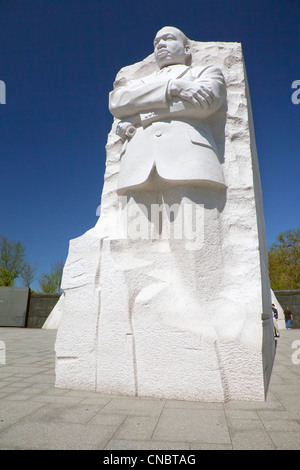 Martin Luther King Jr. Memorial in Washington;D.C. on the the National Mall by Sculptor Lei Yixin Stock Photo
