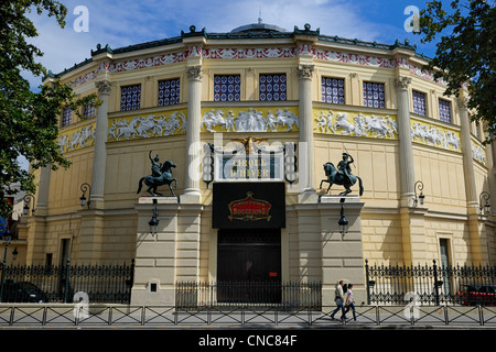 France, Paris, Boulevard Beaumarchais, the Cirque d'Hiver (the Winter Circus) Stock Photo