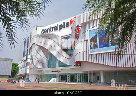 Central Plaza shopping centre, Tikathananon Road, Udon Thani, Udon Thani Province, Thailand Stock Photo