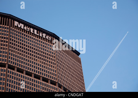 Detail of the MetLife Building 200 Park Avenue in Manhattan, New York City Stock Photo