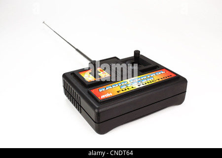 radio controller unit on white background Stock Photo
