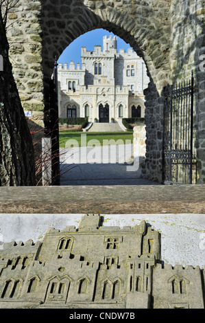 Hardelot Castle / Château d'Hardelot in Condette, Côte d'Opale / Opal Coast, France Stock Photo