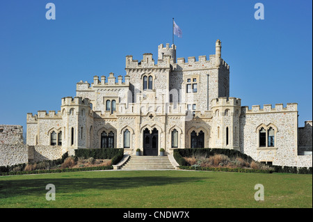 Hardelot Castle / Château d'Hardelot in Condette, Côte d'Opale / Opal Coast, France Stock Photo