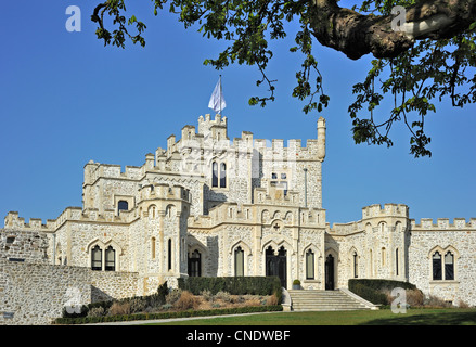 Hardelot Castle / Château d'Hardelot in Condette, Côte d'Opale / Opal Coast, France Stock Photo