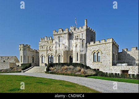 Hardelot Castle / Château d'Hardelot in Condette, Côte d'Opale / Opal Coast, France Stock Photo