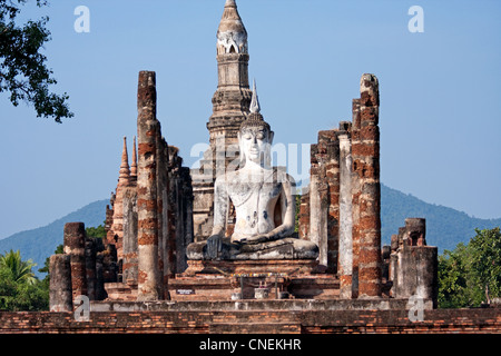 Wat Mahathat Sukhothai, Thailand Stock Photo