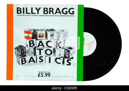 Billy Bragg Back to Basics album Stock Photo