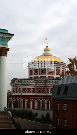 Church of the Resurrection in  Znamensky Monastery Stock Photo