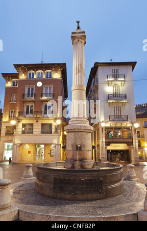 Monumento de El Torico en la plaza de El Torico Teruel, Spain Stock Photo
