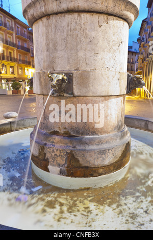 Monumento de El Torico en la plaza de El Torico Teruel, Spain Stock Photo