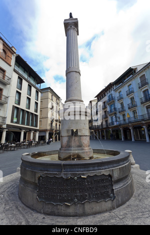 Monumento de El Torico en la plaza de El Torico Teruel, Spain Stock Photo