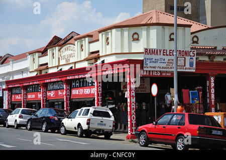 Shimwell's Buildings, 2nd Street, Springs, Gauteng Province, Republic of South Africa Stock Photo