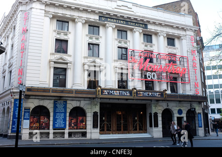 THE MOUSETRAP stage play by Agatha Christie at St Martins Theatre Stock ...