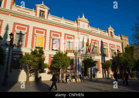 Casa de la Provincia at Plaza del Triunfo square eville Andalusia Spain Stock Photo