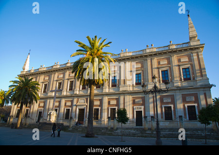 La Casa Lonja housing Archivo de las Indias central Seville Andalusia Spain Stock Photo