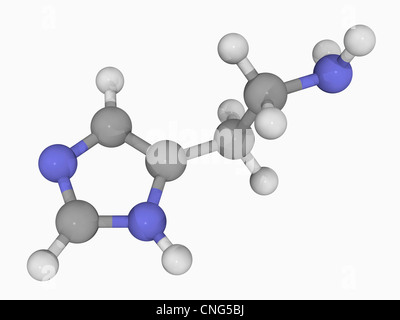 Histamine molecule Stock Photo