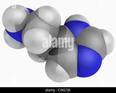 Histamine molecule Stock Photo