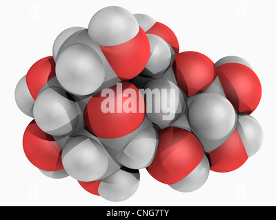 Maltose molecule Stock Photo
