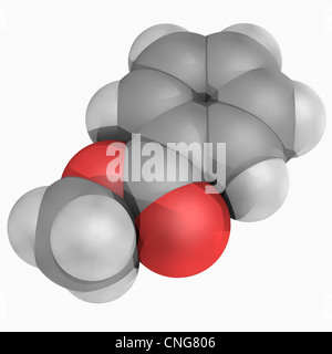 Methyl benzoate molecule Stock Photo