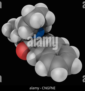 Naphyrone drug molecule Stock Photo