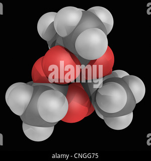 TATP triacetone triperoxide molecule Stock Photo