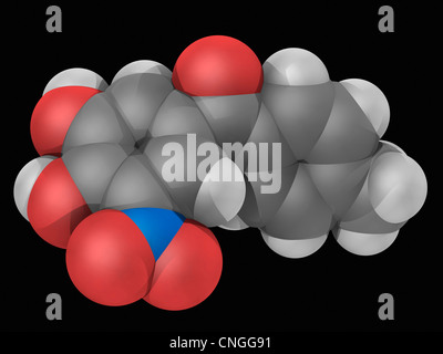 Tolcapone drug molecule Stock Photo Alamy
