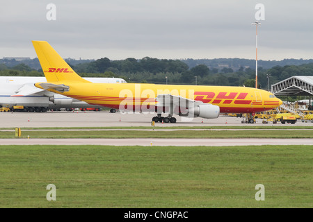 DHL Airbus A300B4-203(F) at East Midlands Airport Stock Photo