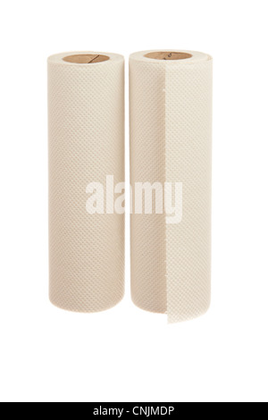 Rolls of paper towel Stock Photo