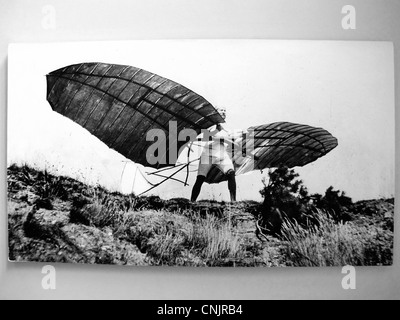 Otto Lilienthal Pioneer of Aviation Stock Photo