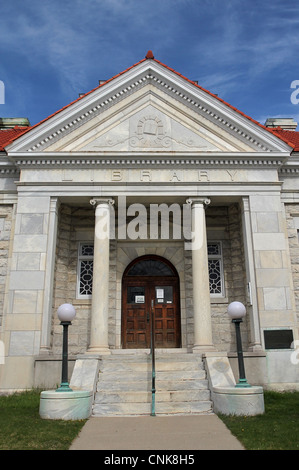 Lee Library historic architecture, Lee, Massachusetts Stock Photo - Alamy