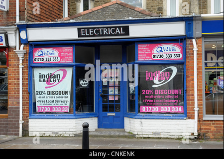 Vacant shops and stores for sale Petersfield Hampshire Stock Photo