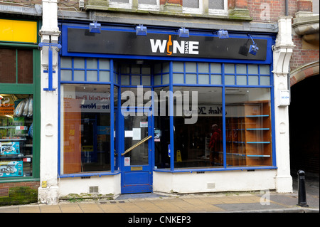 Vacant shops and stores for sale Petersfield Hampshire Stock Photo