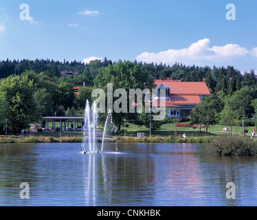 Kurpark und Kleiner Kranicher Teich in HahnenkleeBockswiese, Goslar