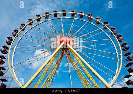 The largest Ferris wheel in Ukraine. Odessa, Shevchenko Park. Stock Photo