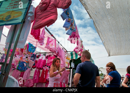 Los Cristianos Market, Tenerife, Canary Islands Spain. Stock Photo