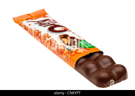 Orange Aero chocolate bar Stock Photo