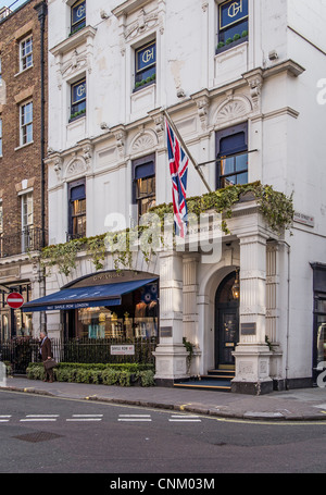 No. 1 Savile Row W1 London UK Gieves and Hawkes shop Stock Photo