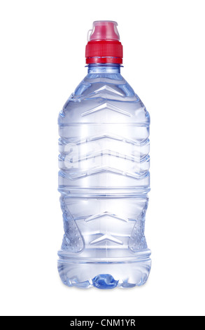 a bottle of water with clipping path Stock Photo